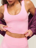 Gymshark Everyday Seamless Shelf Tank — Poise Pink — 1