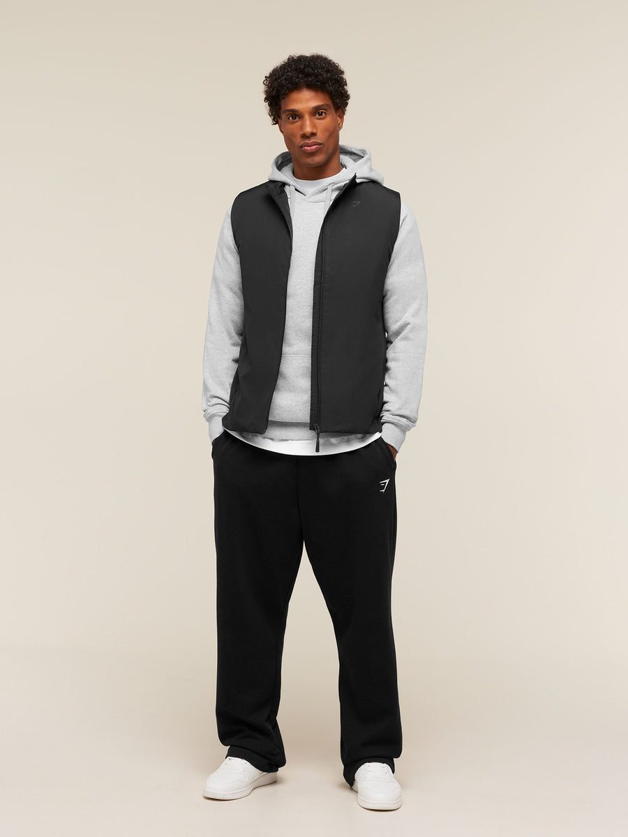 Gymshark Lightweight Gilet — Black — 4