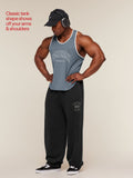 Gymshark Collegiate Tech Tank — Iron Blue — 3