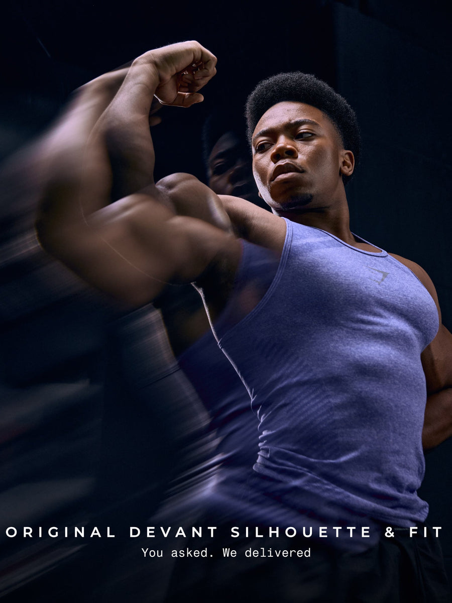 Gymshark Devant Seamless Tank — Amethyst — 3