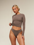 Gymshark FeatherForm™ Thong — Soft Brown — 4