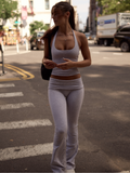 Gymshark CottonMove™ Flared Leggings — Soft Grey Marl — 5
