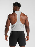 Gymshark Critical Stringer — Light Grey Core Marl — 2