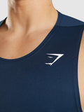 Gymshark Arrival Tank — Navy — 6