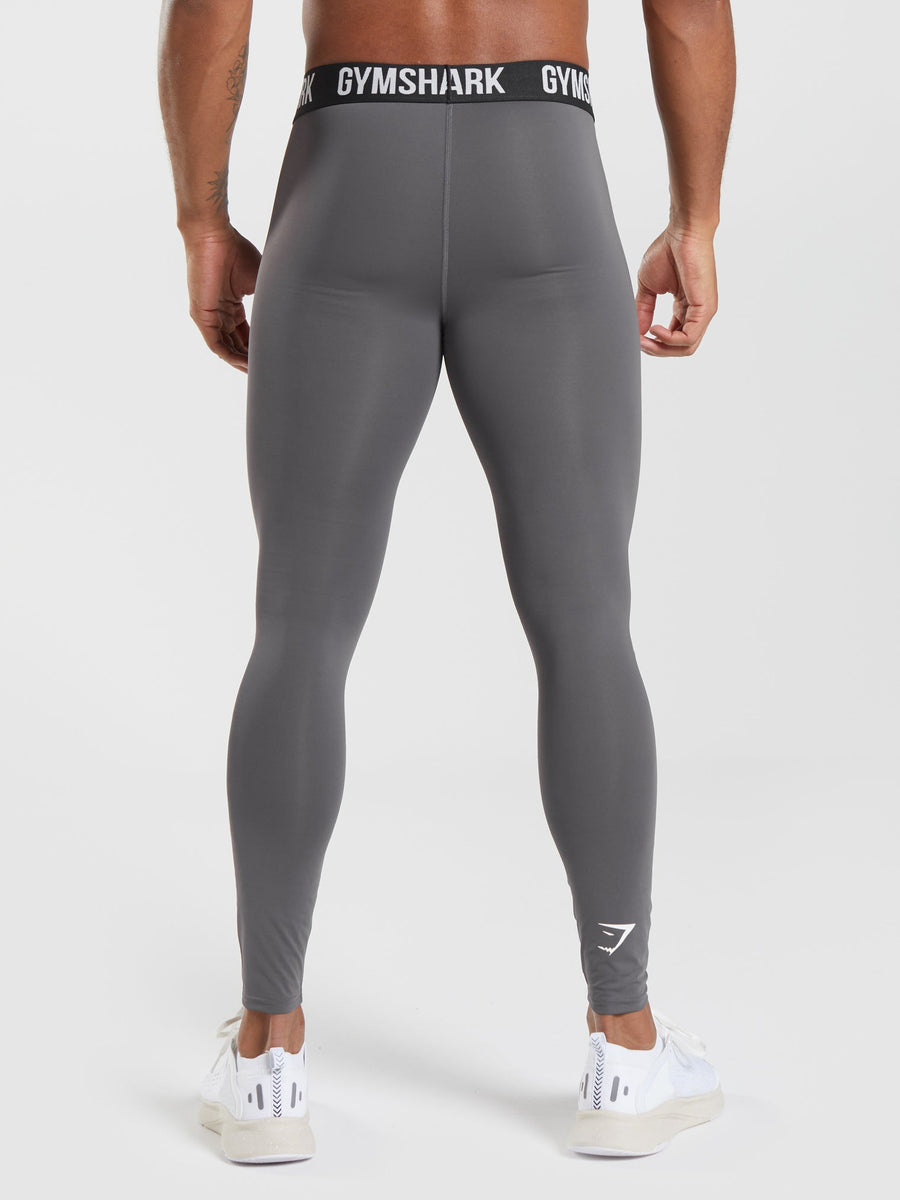Gymshark Element Baselayer Leggings — Grey — 2