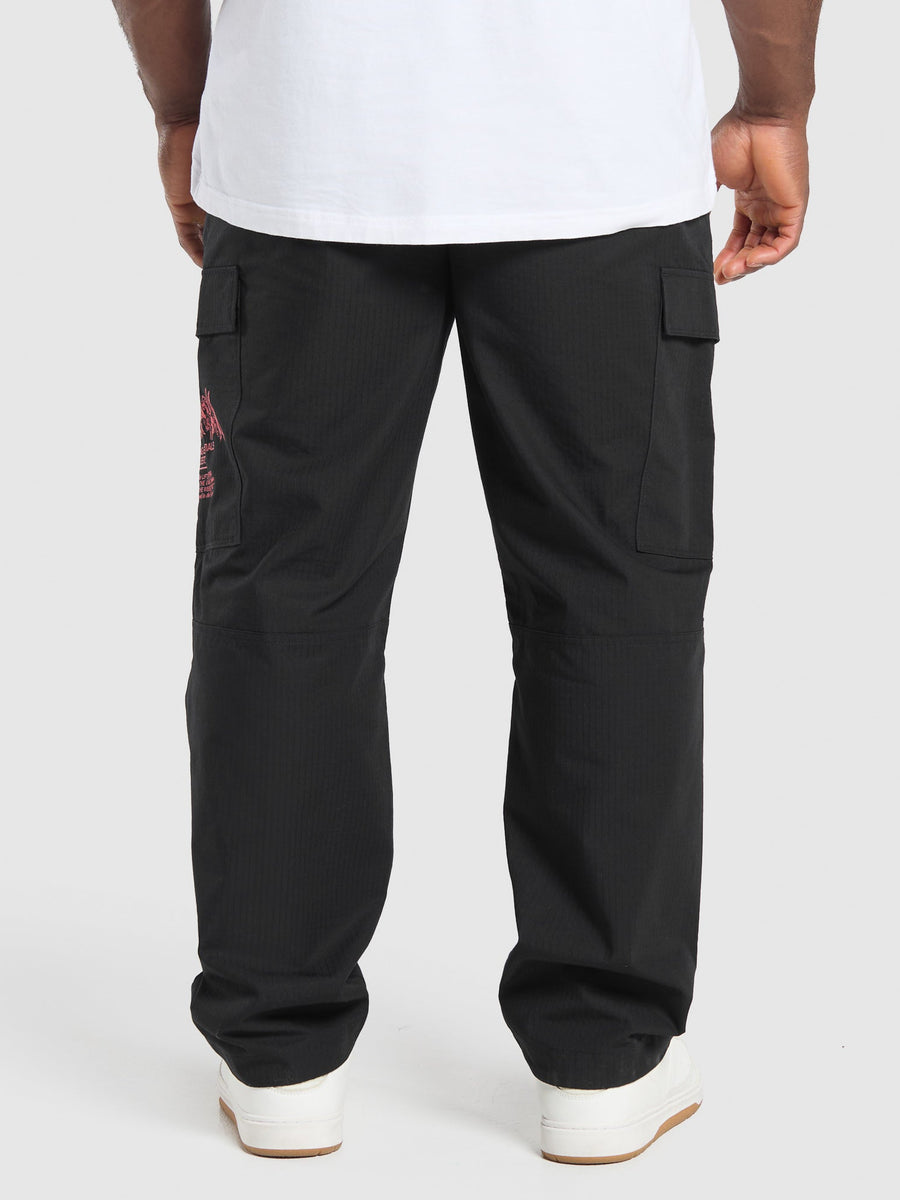 Gymshark Metal Lifting Cargo Pants — Black — 4