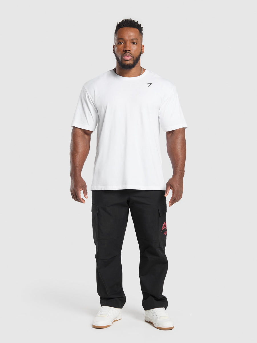 Gymshark Metal Lifting Cargo Pants — Black — 5