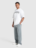 Gymshark Heavyweight Ribbed Joggers — Denim Grey/Pigment Garment Dye + Wash — 4