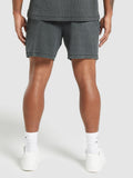 Gymshark Heavyweight Ribbed Joggers — Asphalt Grey/Pigment Garment Dye + Wash — 2