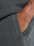 Gymshark Heavyweight Ribbed Joggers — Asphalt Grey/Pigment Garment Dye + Wash — 6
