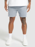 Gymshark Heavyweight Ribbed Joggers — Denim Grey/Pigment Garment Dye + Wash — 1