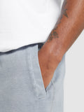 Gymshark Heavyweight Ribbed Joggers — Denim Grey/Pigment Garment Dye + Wash — 5