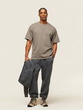 Gymshark Lifestyle Relaxed T-Shirt — Linen Brown — 2