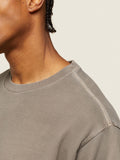 Gymshark Lifestyle Relaxed T-Shirt — Linen Brown — 5