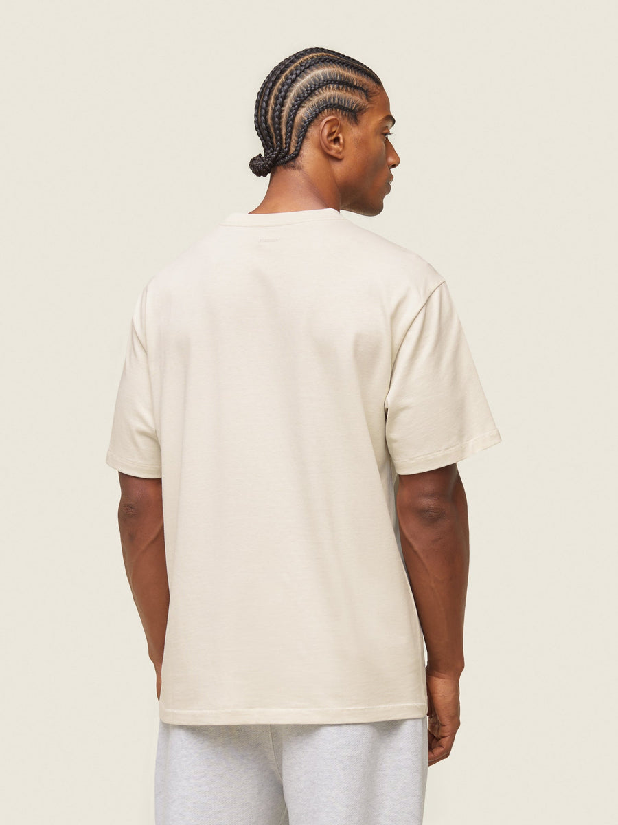 Gymshark Lifestyle Relaxed T-Shirt — Oat White — 2