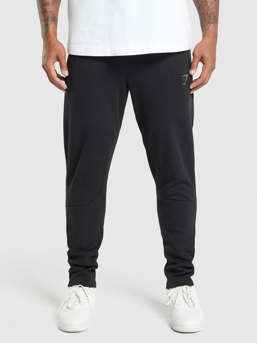 Gymshark Interlock Tech Joggers — Black — 2