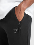Gymshark Interlock Tech Joggers — Black — 5