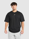 Gymshark Movin' Metal Graphic T-Shirt — Black — 2