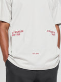 Gymshark Lifting Club Apparel Graphic T-Shirt — Metal Grey — 6