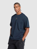 Gymshark British Lifting Goods Graphic T-Shirt — Navy — 3