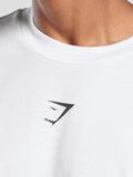 Gymshark British Lifting Goods Graphic T-Shirt — White — 5