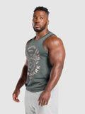 Gymshark Movin' Metal Graphic Tank — Slate Teal — 3