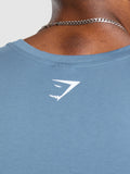 Gymshark Build Your Legacy Graphic Tank — Faded Blue — 6