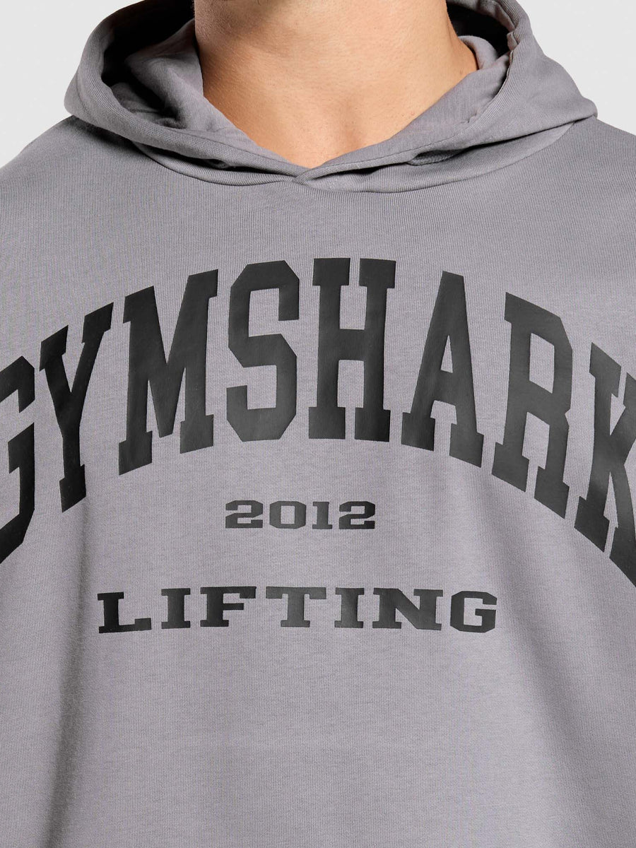 Gymshark 2012 Lifting Hoodie — Medium Grey — 6