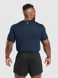 Gymshark 2012 Lifting T-Shirt — Navy — 2