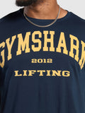 Gymshark 2012 Lifting T-Shirt — Navy — 6