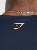 Gymshark 2012 Lifting T-Shirt — Navy — 7