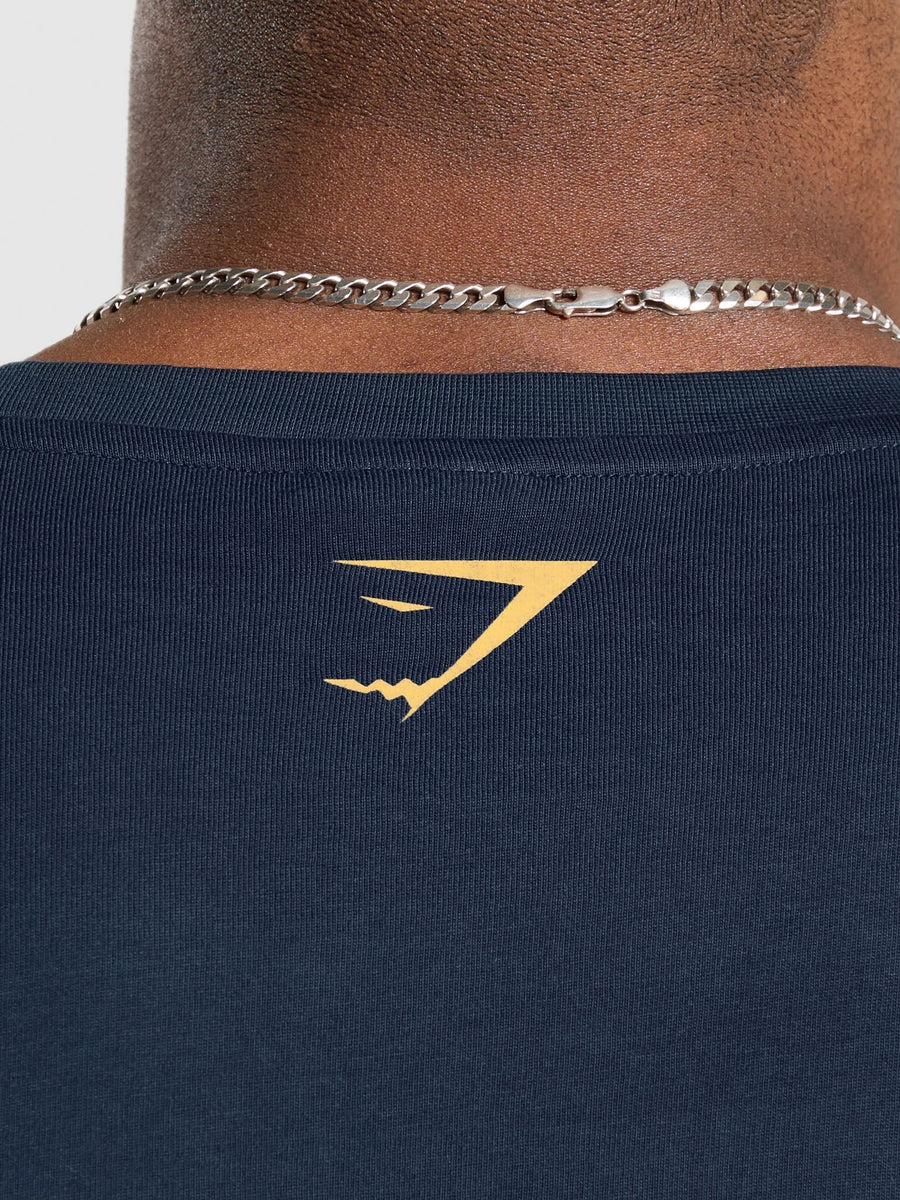 Gymshark 2012 Lifting T-Shirt — Navy — 7