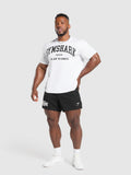 Gymshark 2012 Lifting T-Shirt — White — 4