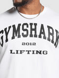 Gymshark 2012 Lifting T-Shirt — White — 6