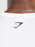 Gymshark 2012 Lifting T-Shirt — White — 7