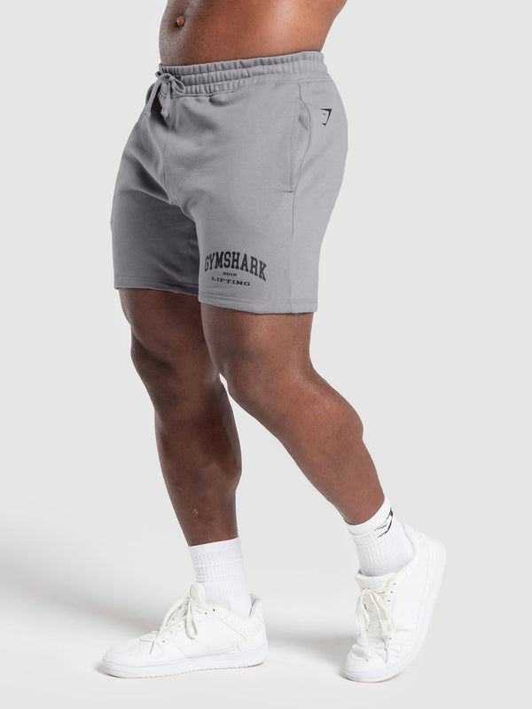 Gymshark 2012 Lifting Shorts — Medium Grey