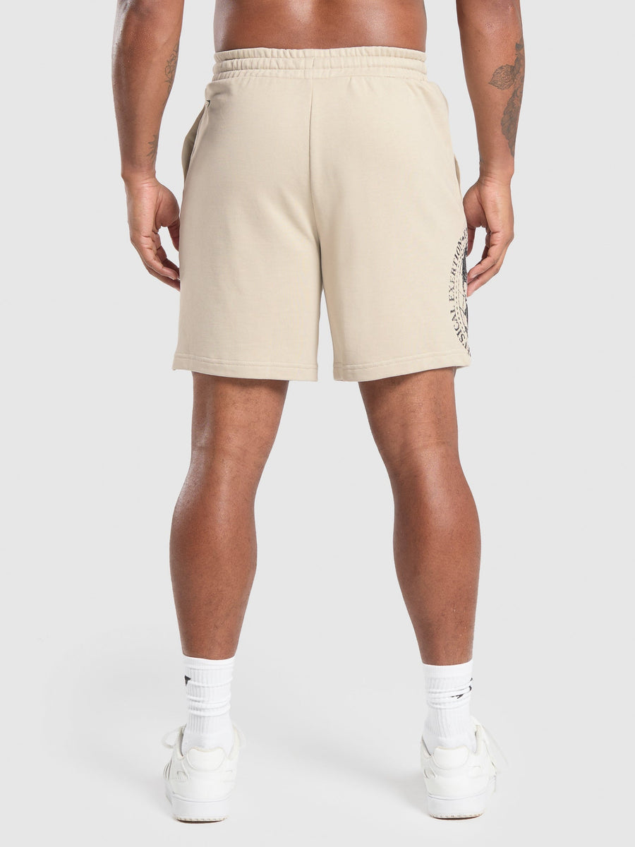 Gymshark Masters of Our Craft Graphic Short — Pebble Grey — 2