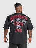 Gymshark Lifting Club T-Shirt — Black/Conditioning Red — 1