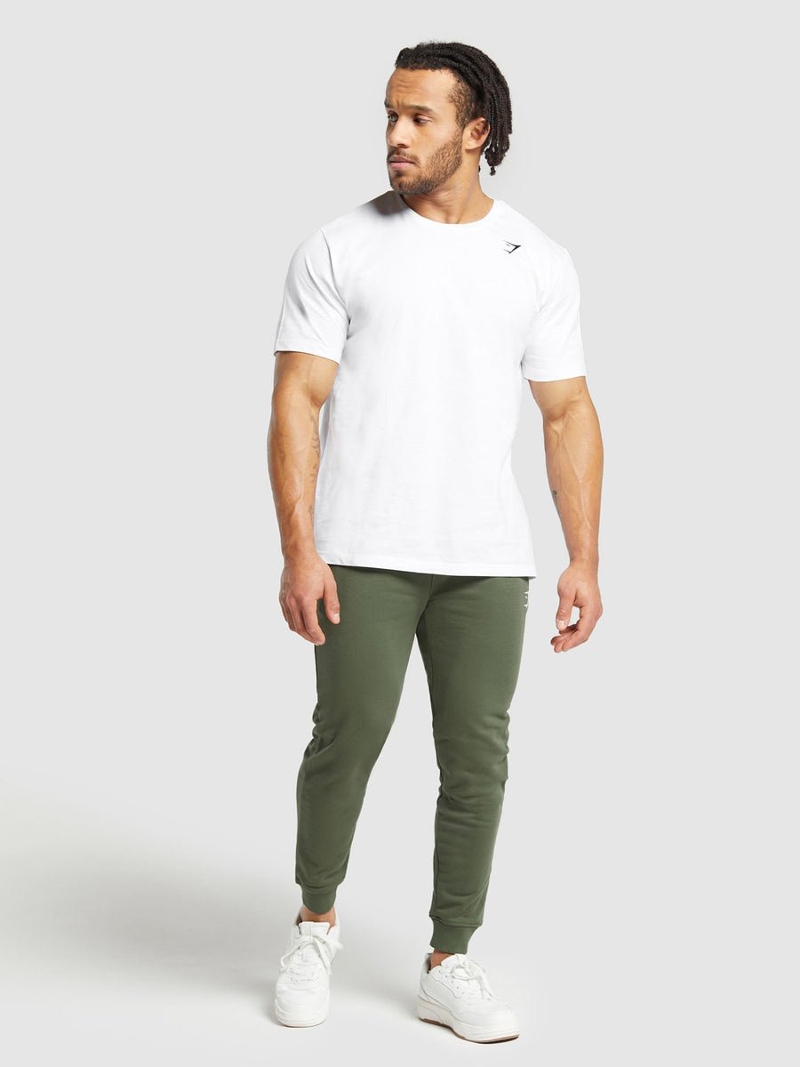 Gymshark Crest Joggers — Core Olive — 3