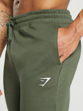Gymshark Crest Joggers — Core Olive — 4