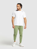 Gymshark Crest Joggers — Natural Sage Green — 3