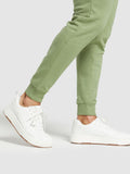 Gymshark Crest Joggers — Natural Sage Green — 6