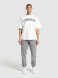 Gymshark Essential Oversized Joggers — Charcoal Grey Marl — 4