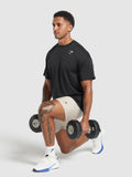 Gymshark Conditioning Club Shorts — Pebble Grey — 5