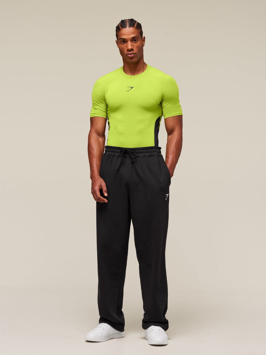 Gymshark Element Baselayer T-Shirt — Zest Green/Black — 3