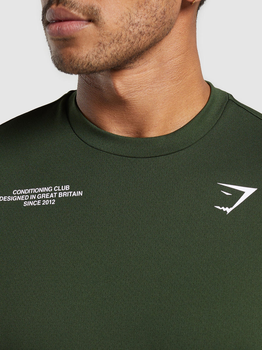 Gymshark Conditioning Club Tank — Trail Green — 5