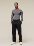 Gymshark Element Baselayer Long Sleeve T-Shirt — Dark Grey — 3