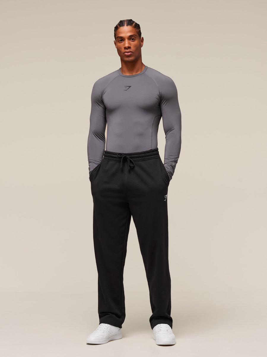 Gymshark Element Baselayer Long Sleeve T-Shirt — Dark Grey — 3
