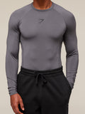 Gymshark Element Baselayer Long Sleeve T-Shirt — Dark Grey — 5