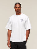 Gymshark Flying Weights T-Shirt — White — 2